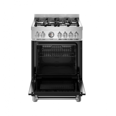 BERTAZZONI MAS64L1ENEC Κουζίνα Ηλεκτρική με Εστίες Αερίου 60cm Μαύρο BERTAZZONI MAS64L1ENEC Κουζίνα Ηλεκτρική με Εστίες Αερίου 60cm Μαύρο